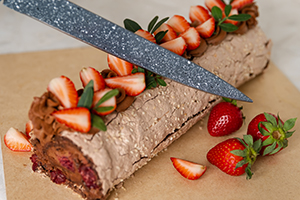 Postres-con-chocolate-rollo-de-chocolate